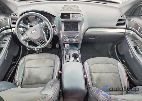 2018 Ford Explorer Xlt z USA, uszkodzony, nr VIN 1FM5K7D80JGC85747